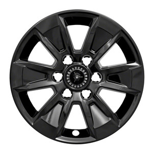 Upgrade OEM Wheels with Gloss Black 17 Inch Wheel Skins | Set Of 4 Upgrade OEM Wheels with Gloss Black 17 Inch Wheel Skins | Set Of 4