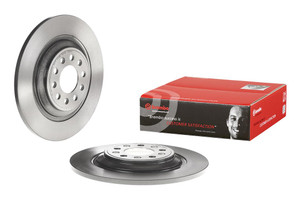 Upgrade Your Jeep Cherokee Brakes | Brembo Solid One Piece Brake Rotor | Energy-Efficient Coating, ECE-R90 Certified