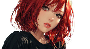 Sad Anime Girl V18 Vinyl Car Decal Sticker – Waterproof & UV-Resistant 5.4