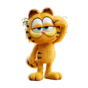 Sweating Garfield Cat Vinyl Car Decal Sticker – Waterproof & UV-Resistant 3.4133333333333336" Sweating Garfield Cat Vinyl Car Decal Sticker – Waterproof & UV-Resistant 3.4133333333333336"