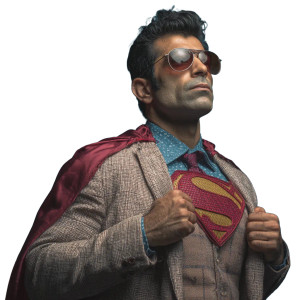 Casual Superhero Pose Vinyl Car Decal Sticker – Waterproof & UV-Resistant 3.4133333333333336"