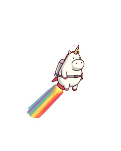 Jetpack Unicorn V2 Vinyl Car Decal Sticker – Waterproof & UV-Resistant 8.0" Jetpack Unicorn V2 Vinyl Car Decal Sticker – Waterproof & UV-Resistant 8.0"