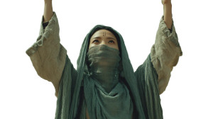 Tribal Priestess Ritual Vinyl Car Decal Sticker – Waterproof & UV-Resistant 2.72"