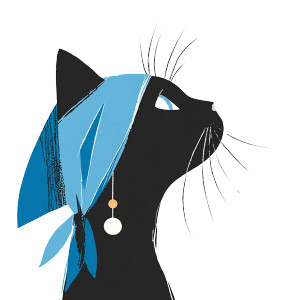 Black Cat Portrait V13 Vinyl Car Decal Sticker – Waterproof & UV-Resistant 6.826666666666667" Black Cat Portrait V13 Vinyl Car Decal Sticker – Waterproof & UV-Resistant 6.826666666666667"