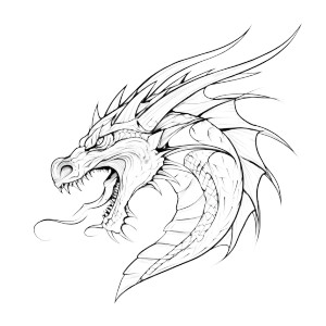 Dragon Head Tattoo V8 Vinyl Car Decal Sticker – Waterproof & UV-Resistant 3.4133333333333336" Dragon Head Tattoo V8 Vinyl Car Decal Sticker – Waterproof & UV-Resistant 3.4133333333333336"