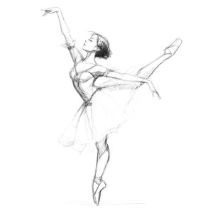 Sketching A Ballerina Vinyl Car Decal Sticker – Waterproof & UV-Resistant 3.4133333333333336" Sketching A Ballerina Vinyl Car Decal Sticker – Waterproof & UV-Resistant 3.4133333333333336"