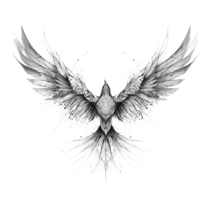 Phoenix Tattoo Sketch V2 Vinyl Car Decal Sticker – Waterproof & UV-Resistant 3.4133333333333336" Phoenix Tattoo Sketch V2 Vinyl Car Decal Sticker – Waterproof & UV-Resistant 3.4133333333333336"