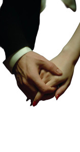 Intertwined Hands V4 Vinyl Car Decal Sticker – Waterproof & UV-Resistant 5.066666666666666"