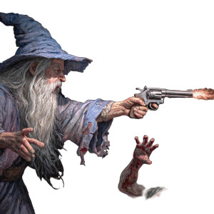 Gun-Wielding Wizard Vinyl Car Decal Sticker – Waterproof & UV-Resistant 3.4133333333333336" Gun-Wielding Wizard Vinyl Car Decal Sticker – Waterproof & UV-Resistant 3.4133333333333336"
