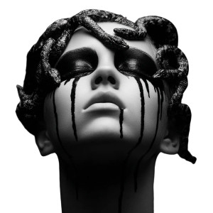 Medusa No Eyes Vinyl Car Decal Sticker – Waterproof & UV-Resistant 3.4133333333333336" Medusa No Eyes Vinyl Car Decal Sticker – Waterproof & UV-Resistant 3.4133333333333336"