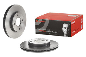 Enhance Your Ford Focus Brake System with Brembo Vented Brake Rotor | Premium Quality, Eye-Catching Design Enhance Your Ford Focus Brake System with Brembo Vented Brake Rotor | Premium Quality, Eye-Catching Design
