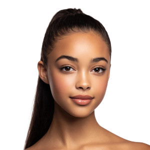 Young Model Portrait V8 Vinyl Car Decal Sticker – Waterproof & UV-Resistant 3.4133333333333336"