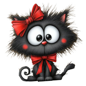 Fluffy Kitten Sticker Vinyl Car Decal Sticker – Waterproof & UV-Resistant 3.4133333333333336" Fluffy Kitten Sticker Vinyl Car Decal Sticker – Waterproof & UV-Resistant 3.4133333333333336"