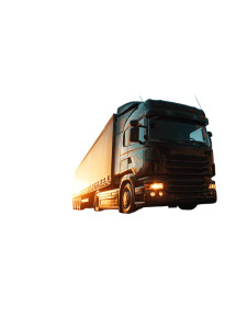 Cargo Truck Highway Vinyl Car Decal Sticker – Waterproof & UV-Resistant 8.213333333333333"