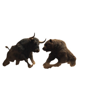 Bull Vs Bear Fight Vinyl Car Decal Sticker – Waterproof & UV-Resistant 3.4133333333333336" Bull Vs Bear Fight Vinyl Car Decal Sticker – Waterproof & UV-Resistant 3.4133333333333336"