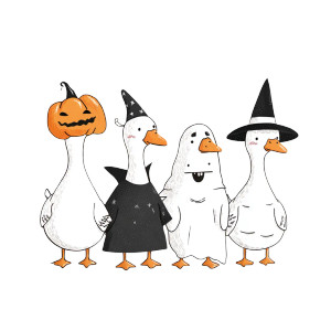 Halloween Geese Vinyl Car Decal Sticker – Waterproof & UV-Resistant 3.4133333333333336" Halloween Geese Vinyl Car Decal Sticker – Waterproof & UV-Resistant 3.4133333333333336"