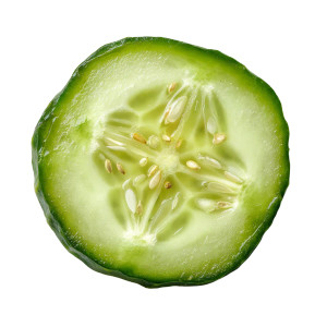 Sliced Pickle Vinyl Car Decal Sticker – Waterproof & UV-Resistant 3.4133333333333336"