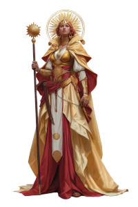 Sun Priestess Vinyl Car Decal Sticker – Waterproof & UV-Resistant 4.4