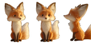 Elegant Little Prince Fox Vinyl Car Decal Sticker – Waterproof & UV-Resistant 5.12"