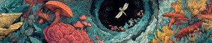 Geometric Dragonfly Tunnel Vinyl Car Decal Sticker – Waterproof & UV-Resistant 1.6533333333333333"
