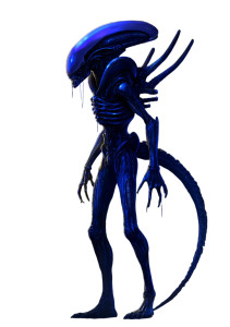 Xenomorph Concept Art Vinyl Car Decal Sticker – Waterproof & UV-Resistant 4.32"