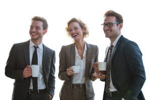 Business Meeting Break Vinyl Car Decal Sticker – Waterproof & UV-Resistant 2.986666666666667"