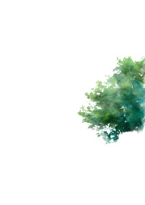 Watercolor Tree V4 Vinyl Car Decal Sticker – Waterproof & UV-Resistant 8.746666666666666"