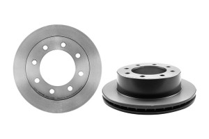 Brembo Vented Brake Rotor | Performance Cast Iron Design | 330mm Diameter | Eye-Catching Finish Brembo Vented Brake Rotor | Performance Cast Iron Design | 330mm Diameter | Eye-Catching Finish