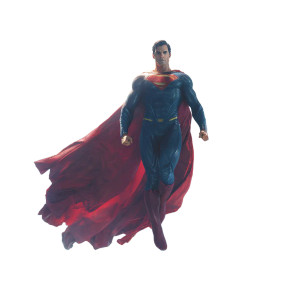 Superman Flying V35 Vinyl Car Decal Sticker – Waterproof & UV-Resistant 3.4133333333333336"