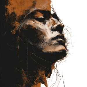 Abstract Portrait V16 Vinyl Car Decal Sticker – Waterproof & UV-Resistant 6.826666666666667"