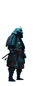 Tense Samurai Vinyl Car Decal Sticker – Waterproof & UV-Resistant 4.8533333333333335"