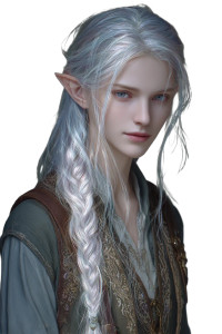 Young Elf Bard V2 Vinyl Car Decal Sticker – Waterproof & UV-Resistant 8.96"