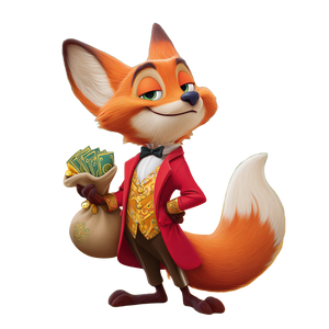 Dapper Fox Gambler Vinyl Car Decal Sticker – Waterproof & UV-Resistant 3.4133333333333336" Dapper Fox Gambler Vinyl Car Decal Sticker – Waterproof & UV-Resistant 3.4133333333333336"