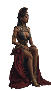 Cleopatra Fusion Vinyl Car Decal Sticker – Waterproof & UV-Resistant 9.706666666666667"