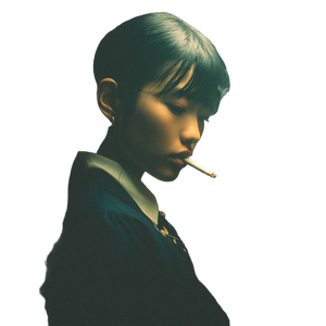 Smoking Yakuza Girl Vinyl Car Decal Sticker – Waterproof & UV-Resistant 6.826666666666667" Smoking Yakuza Girl Vinyl Car Decal Sticker – Waterproof & UV-Resistant 6.826666666666667"