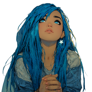 Blue-Haired Girl V15 Vinyl Car Decal Sticker – Waterproof & UV-Resistant 3.4133333333333336" Blue-Haired Girl V15 Vinyl Car Decal Sticker – Waterproof & UV-Resistant 3.4133333333333336"