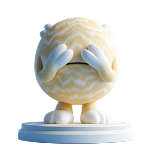 Cute Round Creature V2 Vinyl Car Decal Sticker – Waterproof & UV-Resistant 3.4133333333333336"