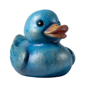 Blue Rubber Duck V4 Vinyl Car Decal Sticker – Waterproof & UV-Resistant 3.4133333333333336"