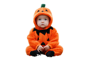 Baby Pumpkin Costume Vinyl Car Decal Sticker – Waterproof & UV-Resistant 2.986666666666667"
