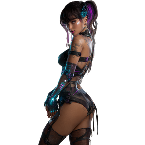 Cyberpunk Beauty V10 Vinyl Car Decal Sticker – Waterproof & UV-Resistant 6.826666666666667"