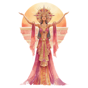 Sherida Goddess Portrait Vinyl Car Decal Sticker – Waterproof & UV-Resistant 3.4133333333333336"