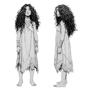 Somber Tribal Woman Vinyl Car Decal Sticker – Waterproof & UV-Resistant 3.4133333333333336" Somber Tribal Woman Vinyl Car Decal Sticker – Waterproof & UV-Resistant 3.4133333333333336"