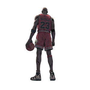 Battle-Scarred Jordan Vinyl Car Decal Sticker – Waterproof & UV-Resistant 3.4133333333333336"