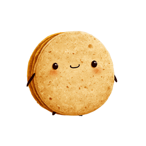 Cartoon Tortilla Vinyl Car Decal Sticker – Waterproof & UV-Resistant 3.4133333333333336"