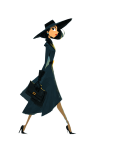 Elegant Spy Doll V2 Vinyl Car Decal Sticker – Waterproof & UV-Resistant 4.1066666666666665" Elegant Spy Doll V2 Vinyl Car Decal Sticker – Waterproof & UV-Resistant 4.1066666666666665"