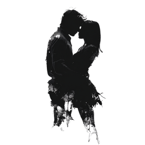 Ink Hug Silhouette Vinyl Car Decal Sticker – Waterproof & UV-Resistant 3.4133333333333336"