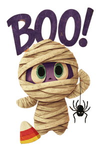 Spooky Mummy Design Vinyl Car Decal Sticker – Waterproof & UV-Resistant 4.4