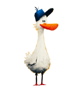 Silly Goose V9 Vinyl Car Decal Sticker – Waterproof & UV-Resistant 4.0"