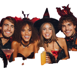 Halloween Friends Party Vinyl Car Decal Sticker – Waterproof & UV-Resistant 3.4133333333333336" Halloween Friends Party Vinyl Car Decal Sticker – Waterproof & UV-Resistant 3.4133333333333336"