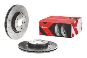 Enhance Your Volvo Braking Performance | Brembo Xtra Vented Cross Drilled Brake Rotor Enhance Your Volvo Braking Performance | Brembo Xtra Vented Cross Drilled Brake Rotor